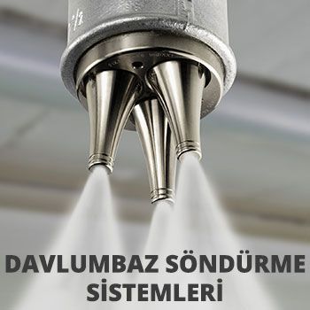 davlumbaz söndürme sistemleri